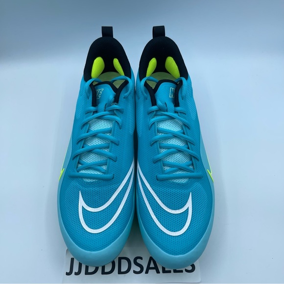 Nike Alpha Huarache 8 Pro LAX Lacrosse Cleats Turquoise CW4439-400 Men’s Sz 11.5 - Picture 3 of 9